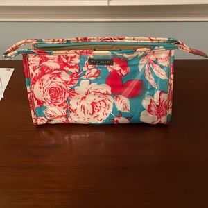 Kate Spade floral makeup case